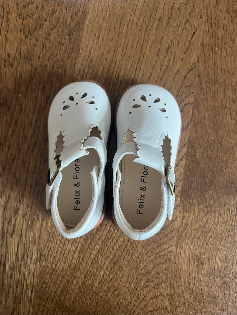 Girls' White Mary Jane Shoes